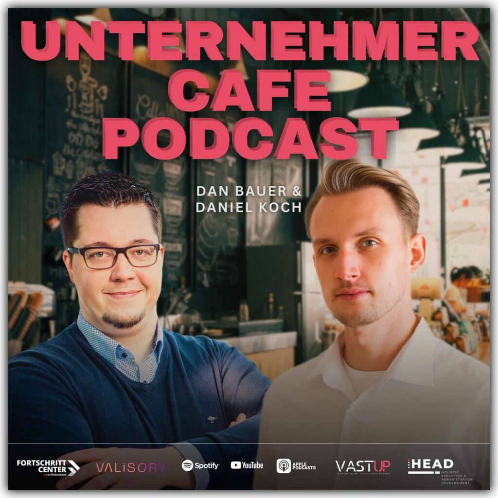 Logo vom Podcast Unternehmer Cafe